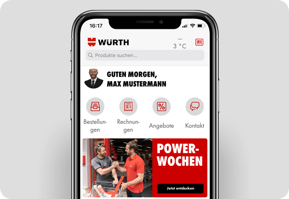 Würth App Feature