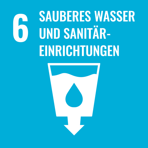 Sauberes Wasser und Sanitäreinrichtingen