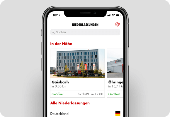 Würth App Feature