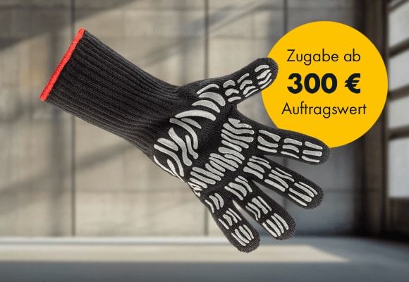Zugabe Hitzeschutzhandschuh