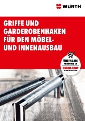 Griffe und Gaderobenhaken für den Möbel- und Innenhausbau Griffe und Gaderobenhaken für den Möbel- und Innenhausbau
