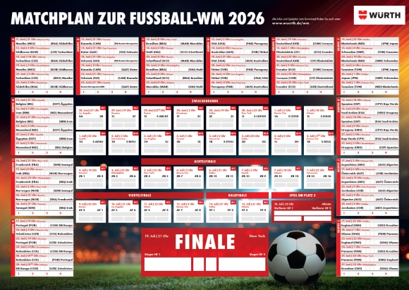 Spielplan WM 2026