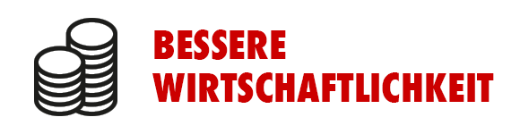 Bessere Wirtschaftlichkeit