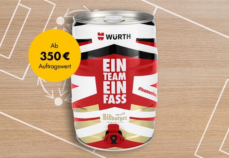 Gratis 5 l Bierfass