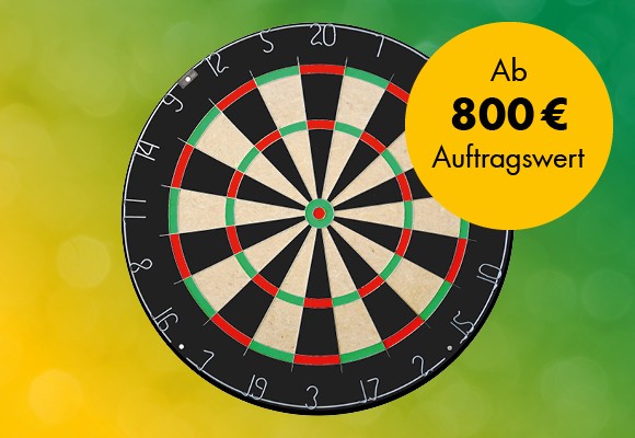 Zugabe Dartscheibe
