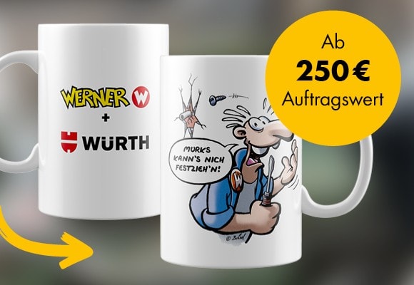 Sammelmotiv 1: Tasse Werner
