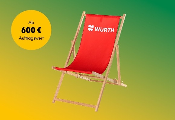 Zugabe Liegestuhl
