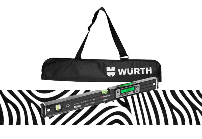 Digitale Magnet-Wasserwaage mit 2 Displays