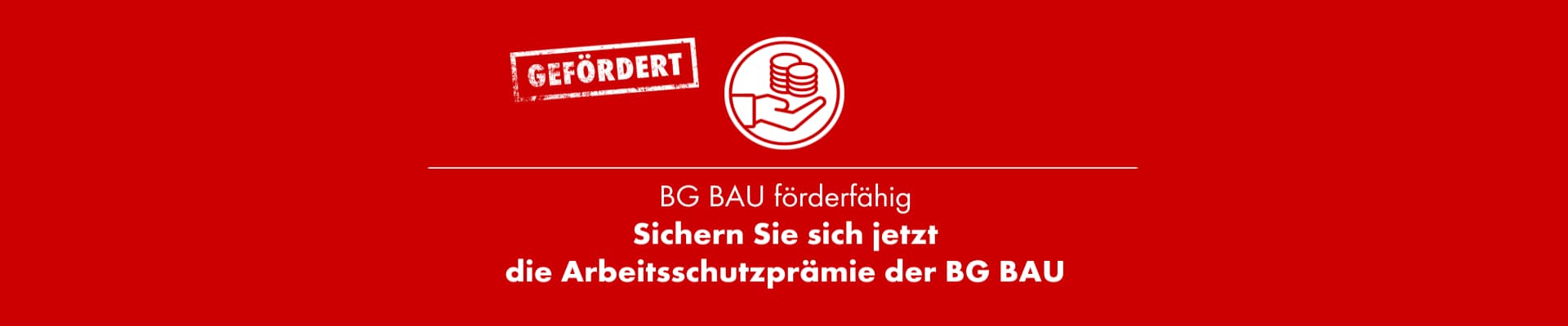 gefördert BG Bau gefördert BG Bau