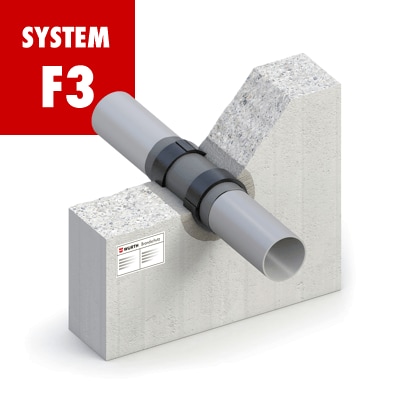Rohrabschottung I plus/I iso innen liegend