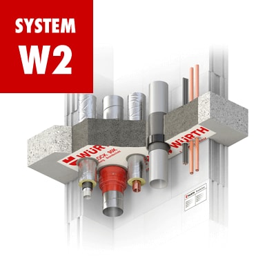 Decken - Kombischottsystem I-BLOCK 90 K