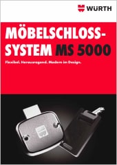 Möbelschlosssystem MS 5000 Möbelschlosssystem MS 5000