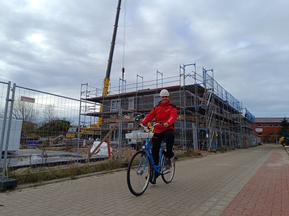 Kundennähe auf jeder Strecke – sogar per Fahrrad auf Langeoog Kundennähe auf jeder Strecke – sogar per Fahrrad auf Langeoog