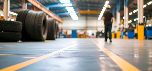 Magazin Teaser Bodenmarkierung in Lager, Werkstatt und Bau: Was gilt wo? Magazin Teaser Bodenmarkierung in Lager, Werkstatt und Bau: Was gilt wo?