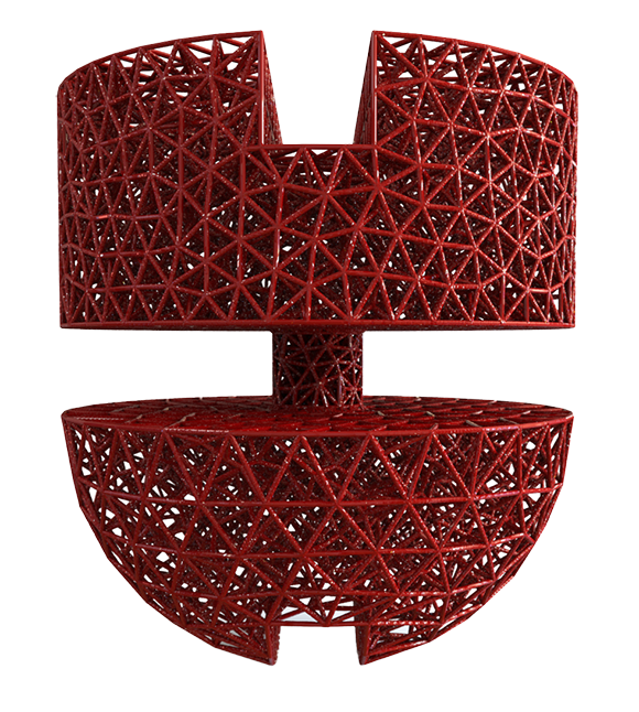 Würth Logo aus dem 3D-Druck im Pulververfahren Würth Logo aus dem 3D-Druck im Pulververfahren