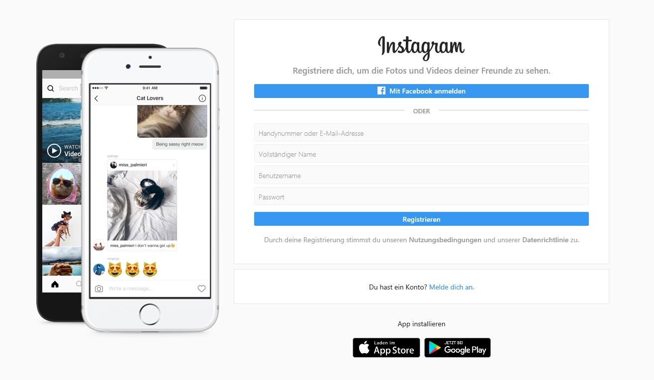 Startseite Instagram Startseite Instagram