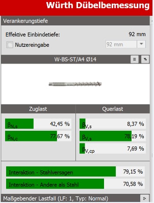 Würth Dübelmessung Würth Dübelmessung