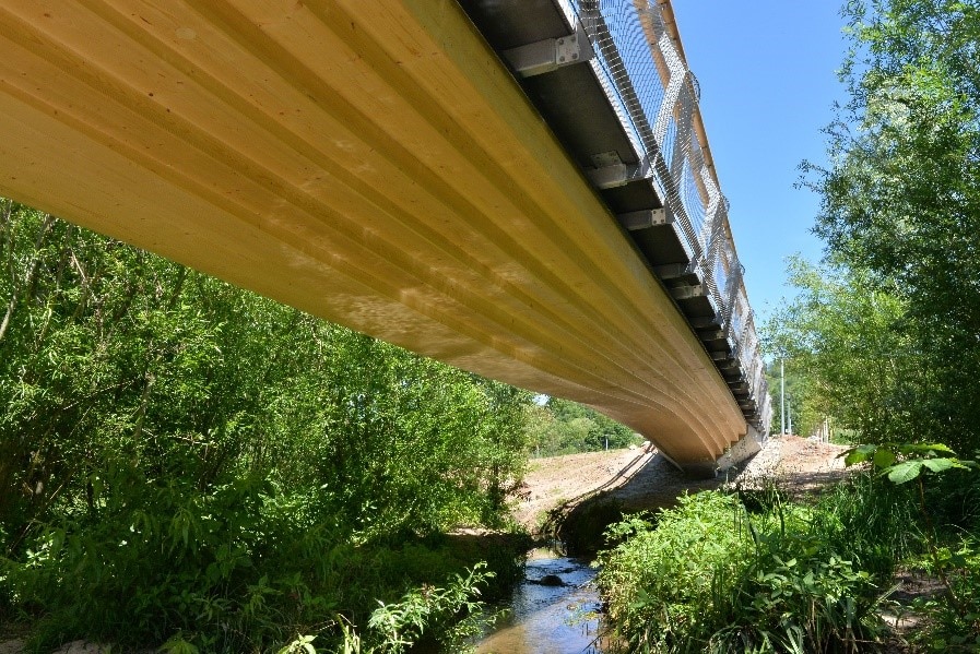Brücke "Urbacher Mitte" Brücke "Urbacher Mitte"