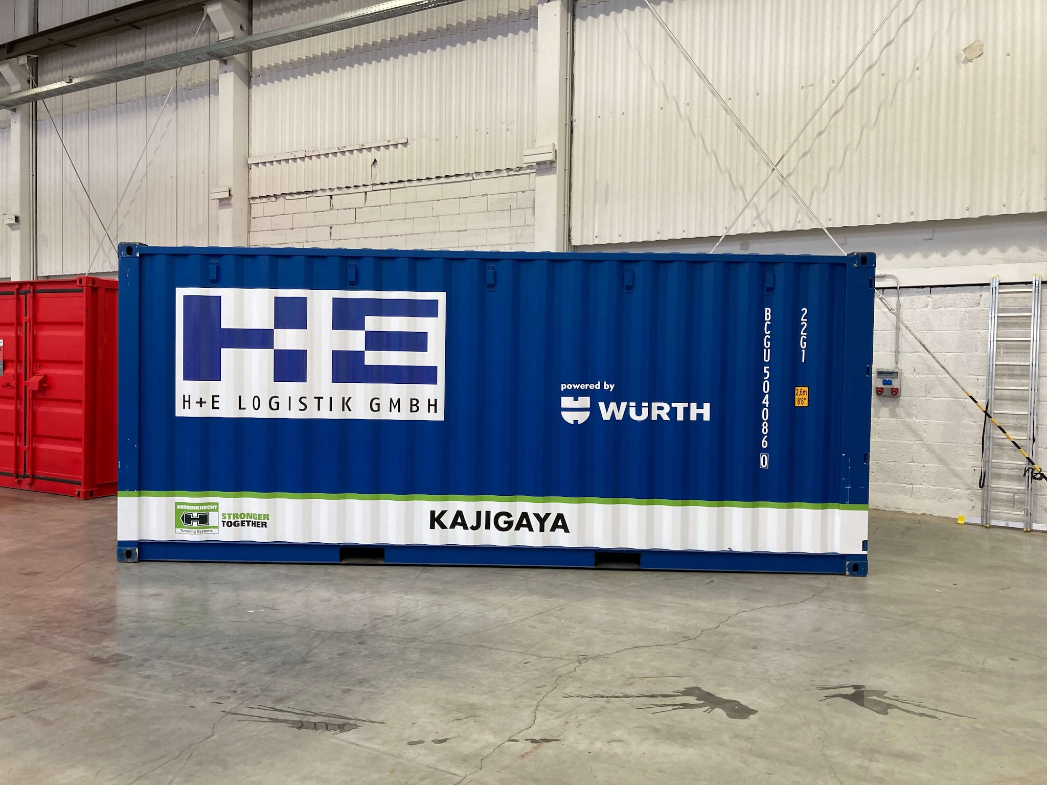 Container H+E powered by Würth