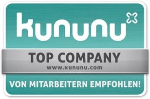 Kununu Top Company Auszeichnung