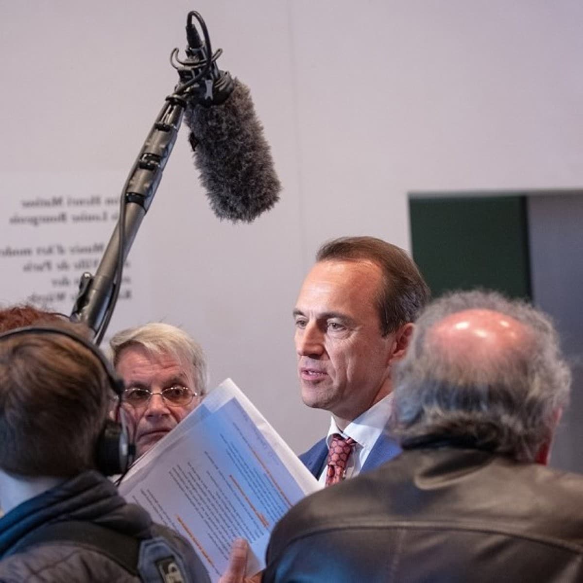 Norbert Heckmann auf der Bilanzpressekonferenz 2020