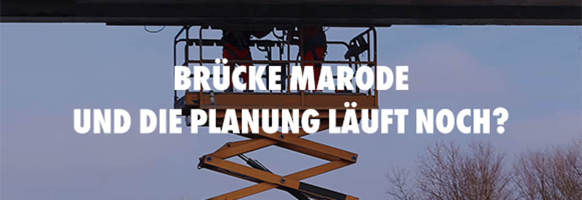 RELAST - Brücke marode und Planung läuft noch