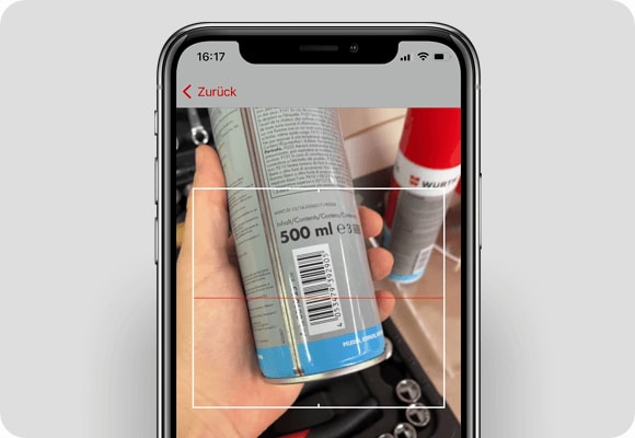 Würth App Feature